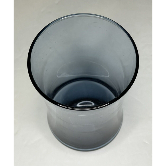 Libbey Apollo Blue vtg glass 13 Oz Flat Tumbler replacement limited ed 5.5 in - Picture 7 of 9